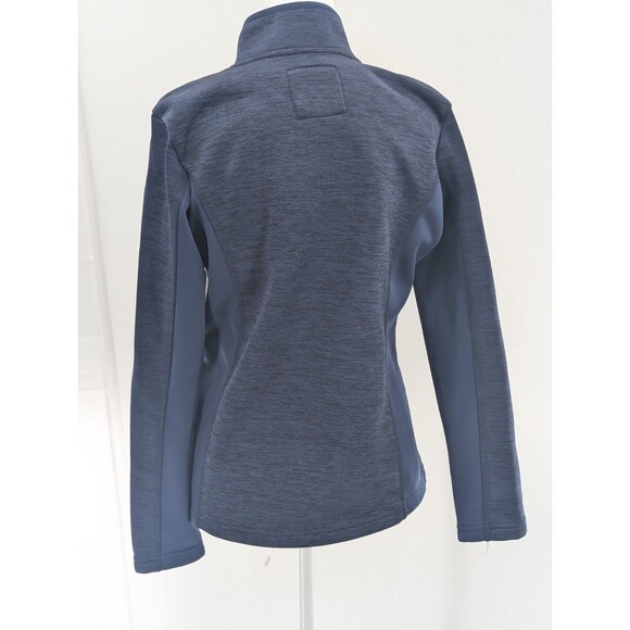 Chicago Bears NFL Ladies Softshell Full Zip Jacket Sweater Navy Blue Size Medium - Picture 6 of 7